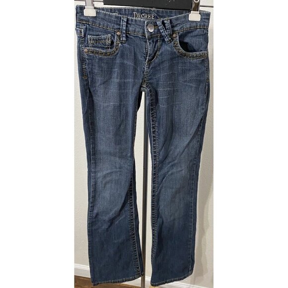 Decree Jr/ Womens Size 3 Jeans 26X30.5” Stretch - Picture 1 of 15